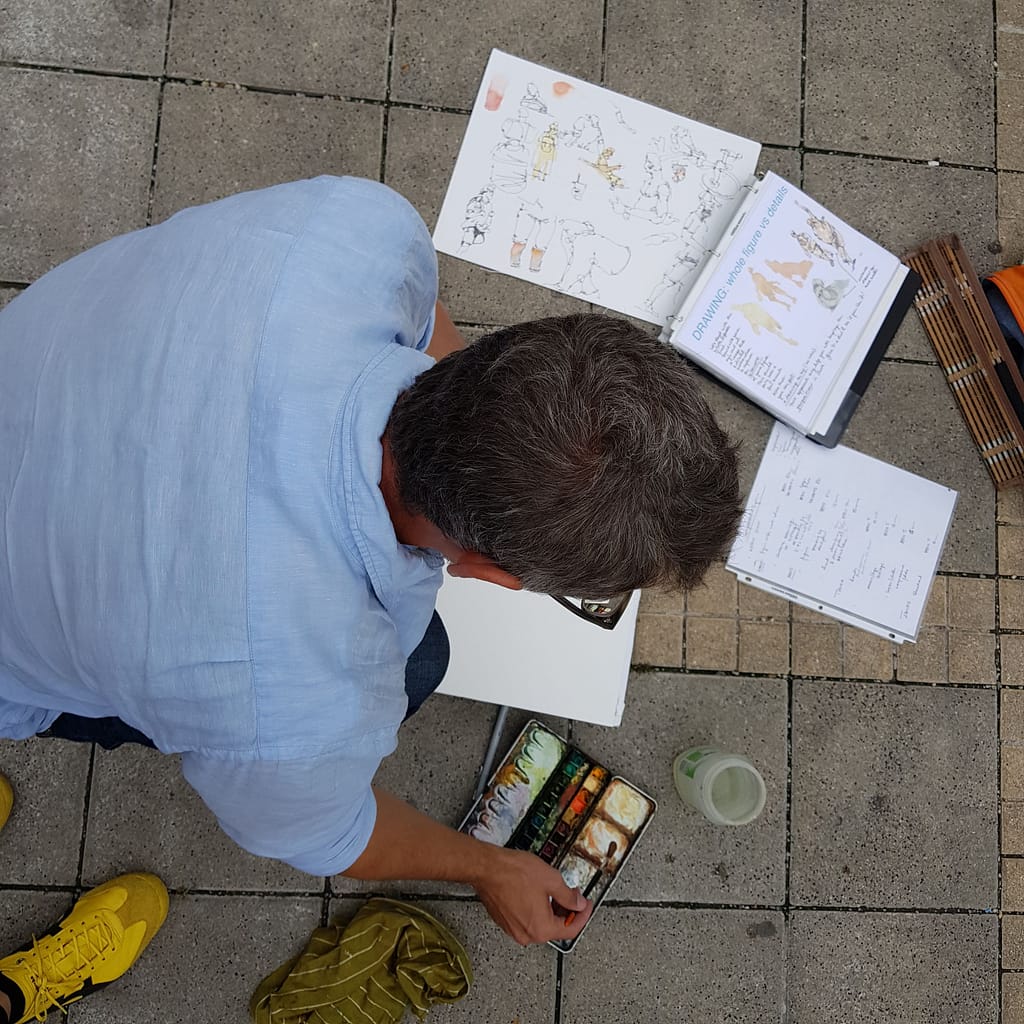 Urban Sketchers Workshop Vienna September 2019