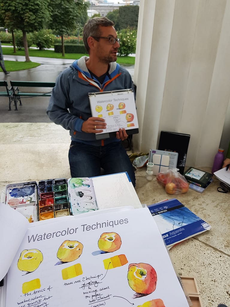 Urban Sketchers Workshop Vienna September 2019